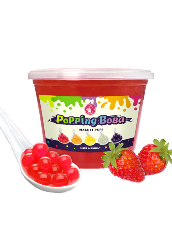 Popping Boba - STRAWBERRY (950g)