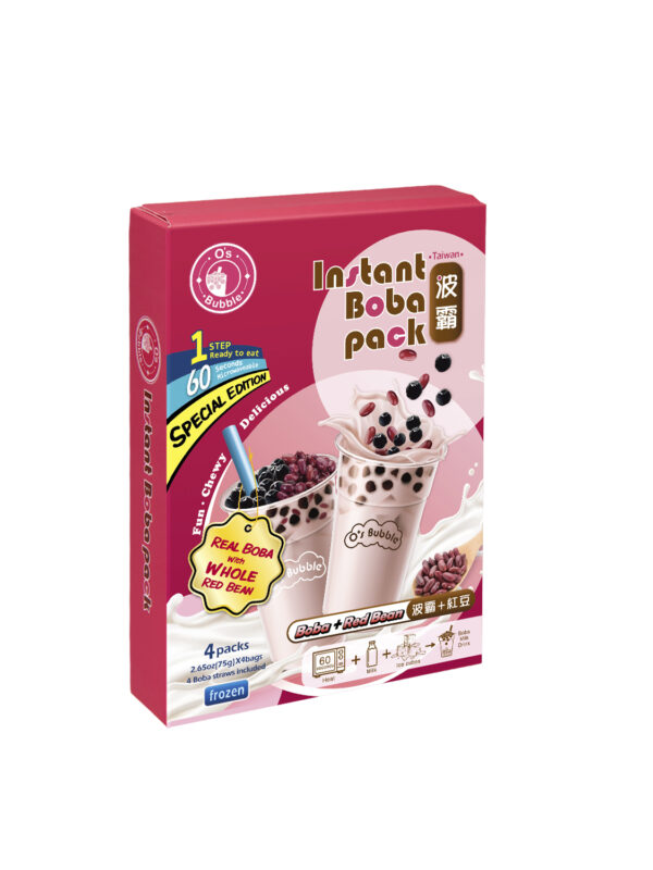 Instant Boba Pack - RED BEANS (4 Servings)