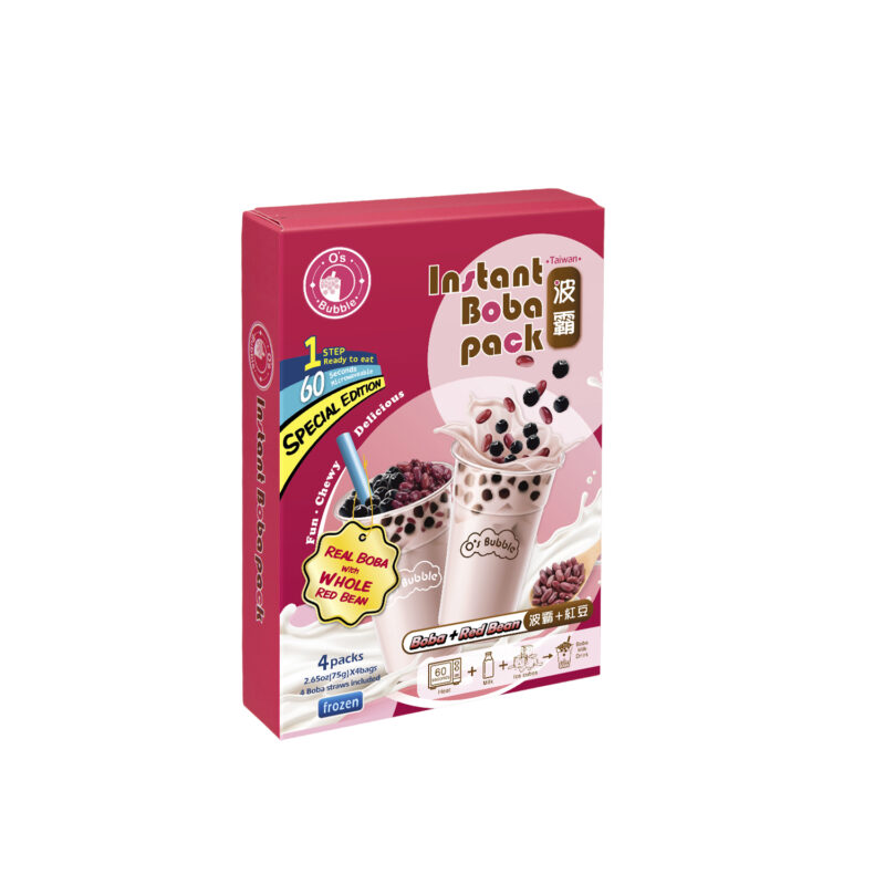 Instant Boba Pack - RED BEANS (4 Servings)