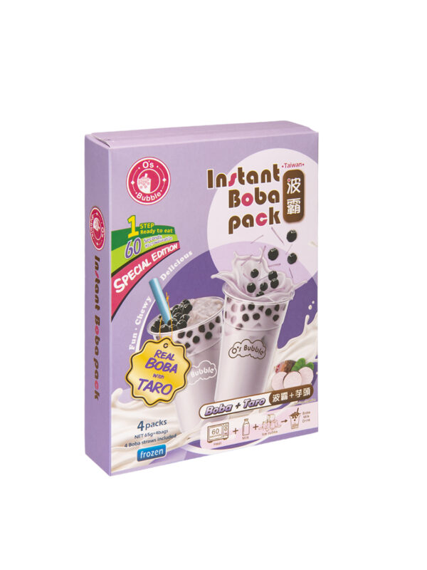 Instant Boba Pack - TARO (4 Servings)