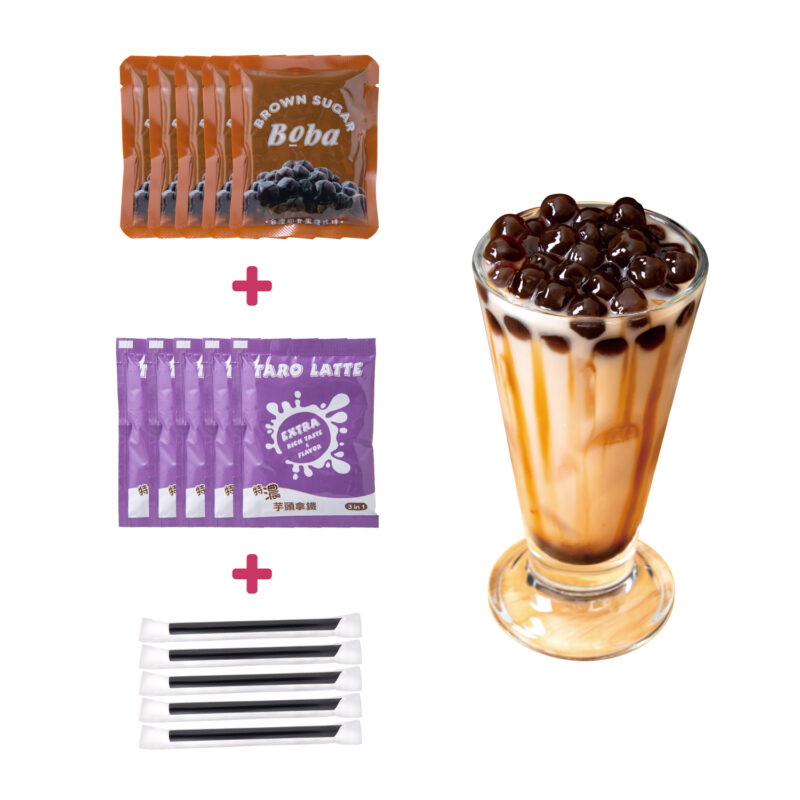 Instant Bubble Tea Kit - TARO：圖片 3