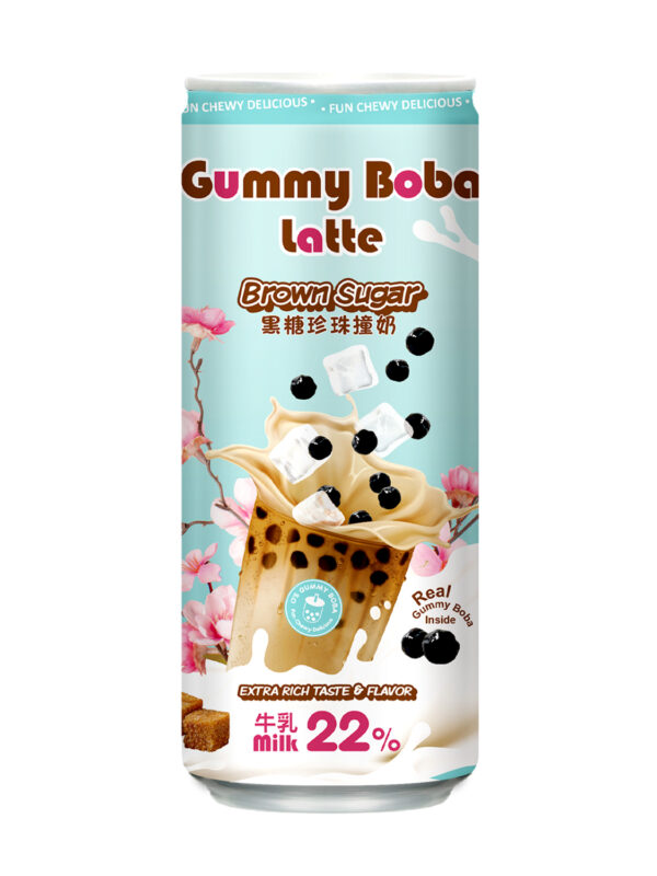 Gummy Boba Latte - BROWN SUGAR