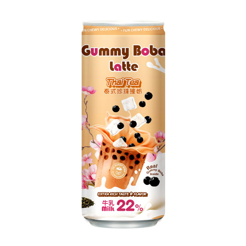 Gummy Boba Latte - THAI TEA