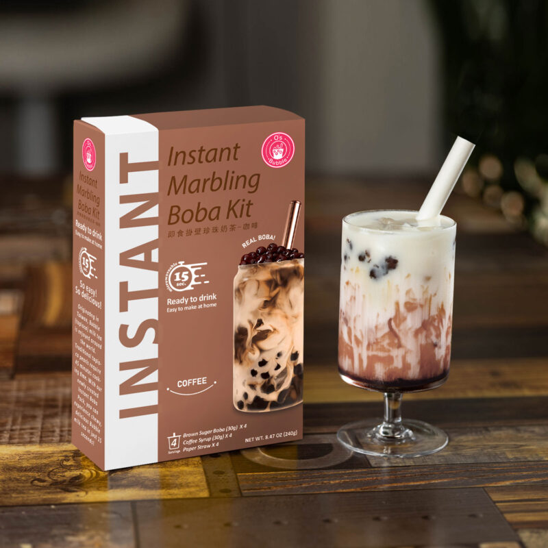 Instant Marbling Boba Kit - COFFEE (4 Servings)：圖片 5