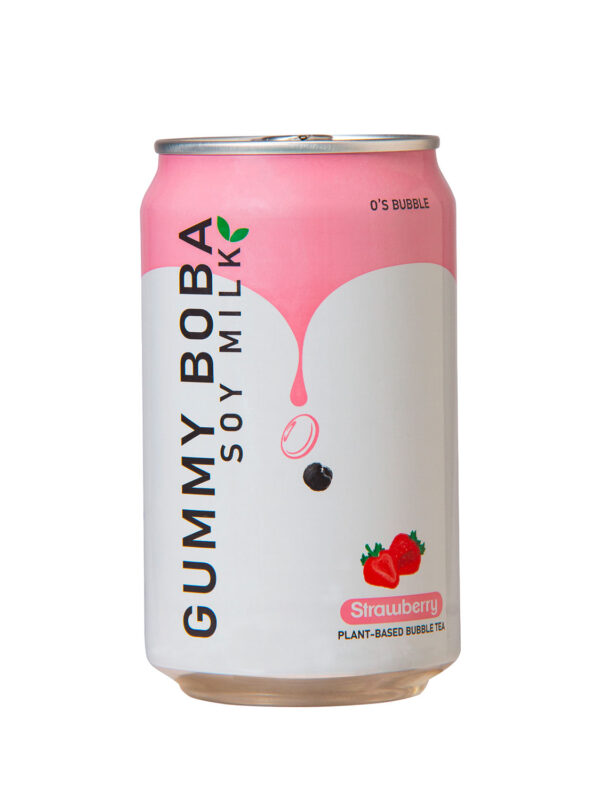 Gummy Boba Soy Milk - STRAWBERRY