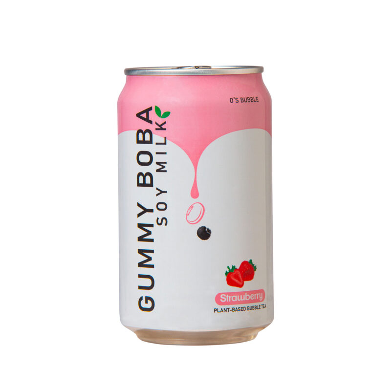 Gummy Boba Soy Milk - STRAWBERRY
