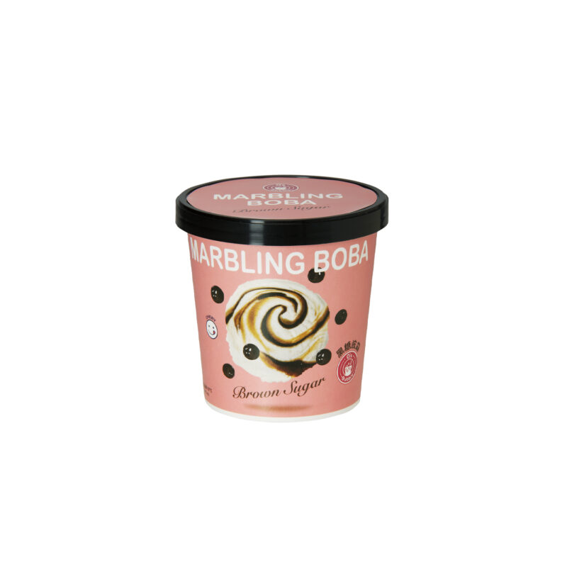 Boba Ice Cream - BROWN SUGAR