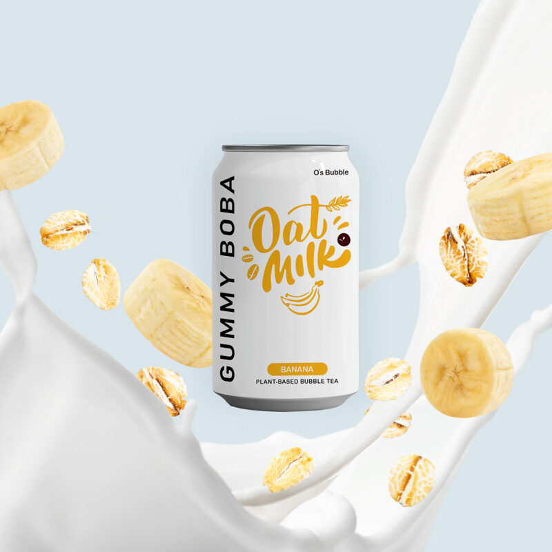 Gummy Boba Oat Milk - BANANA：圖片 2