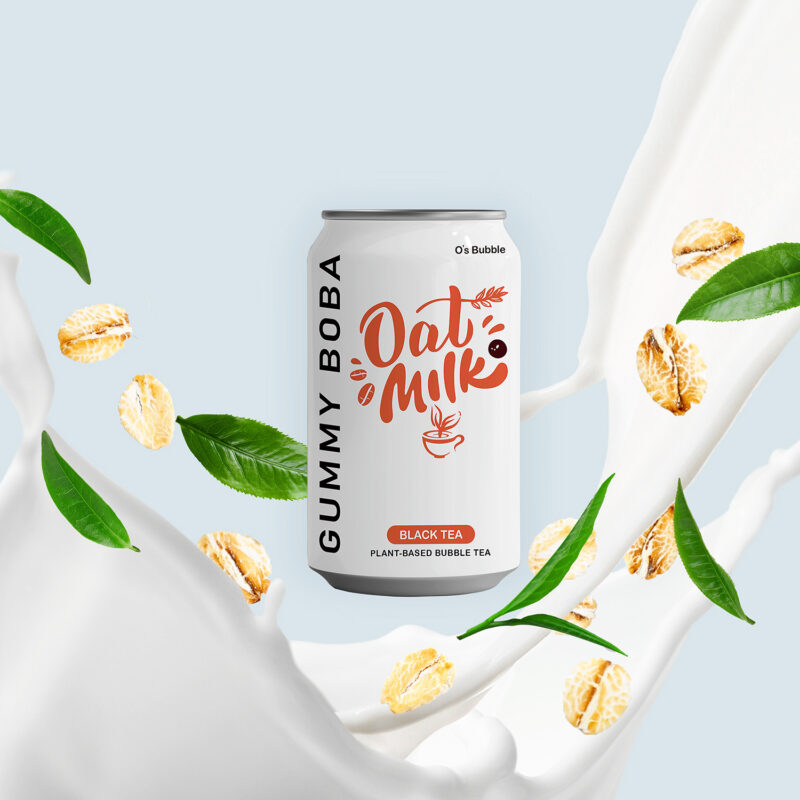 Gummy Boba Oat Milk - BLACK TEA：圖片 2