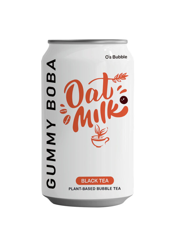 Gummy Boba Oat Milk - BLACK TEA