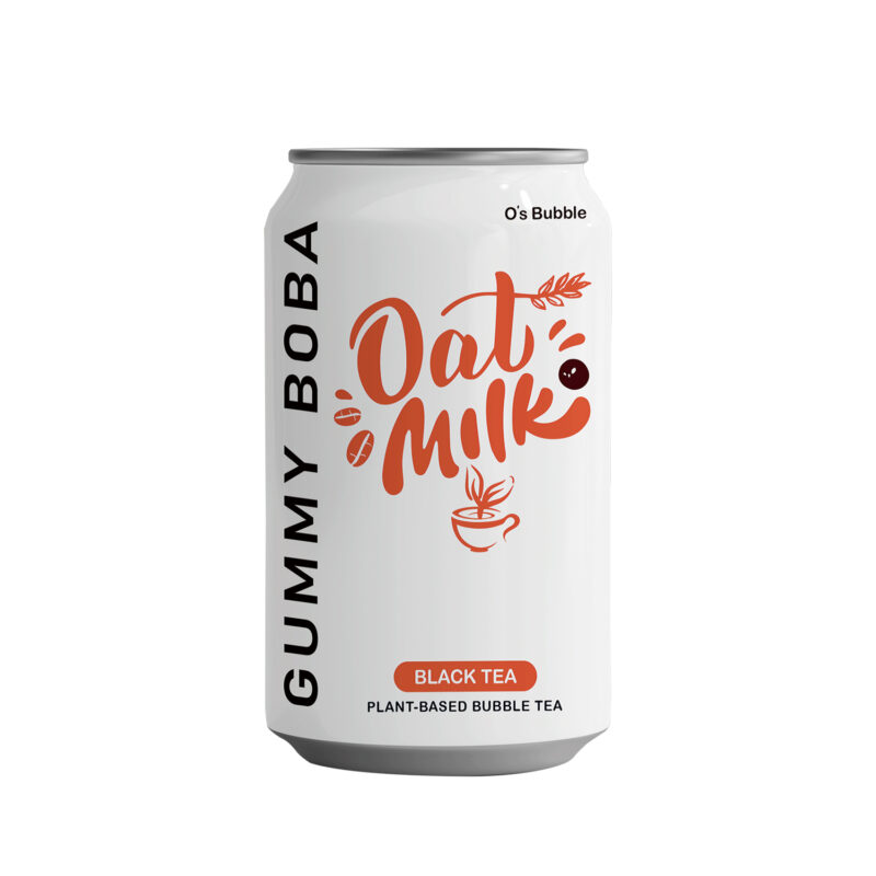 Gummy Boba Oat Milk - BLACK TEA