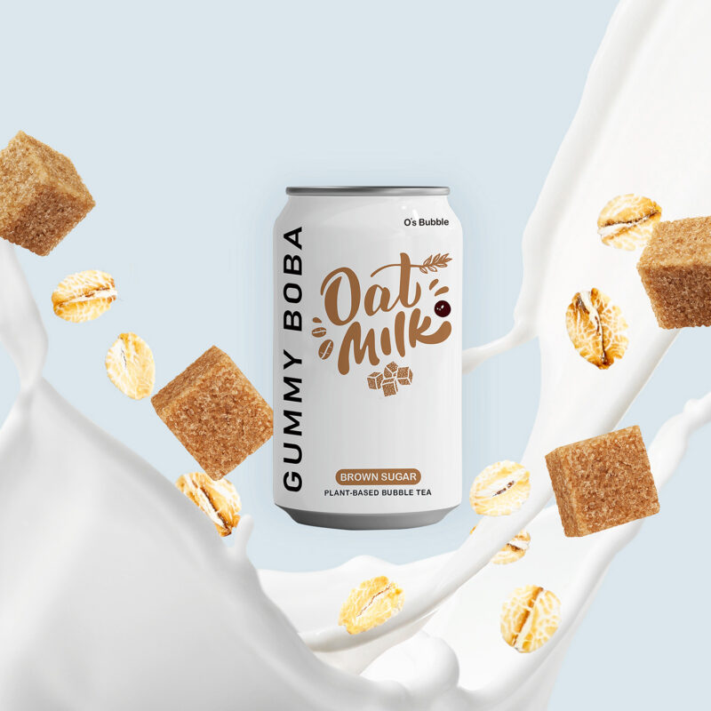 Gummy Boba Oat Milk - BROWN SUGAR：圖片 2