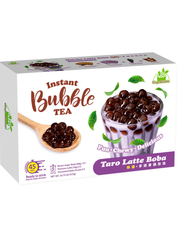 Instant Bubble Tea Kit - Taro (5 Servings)