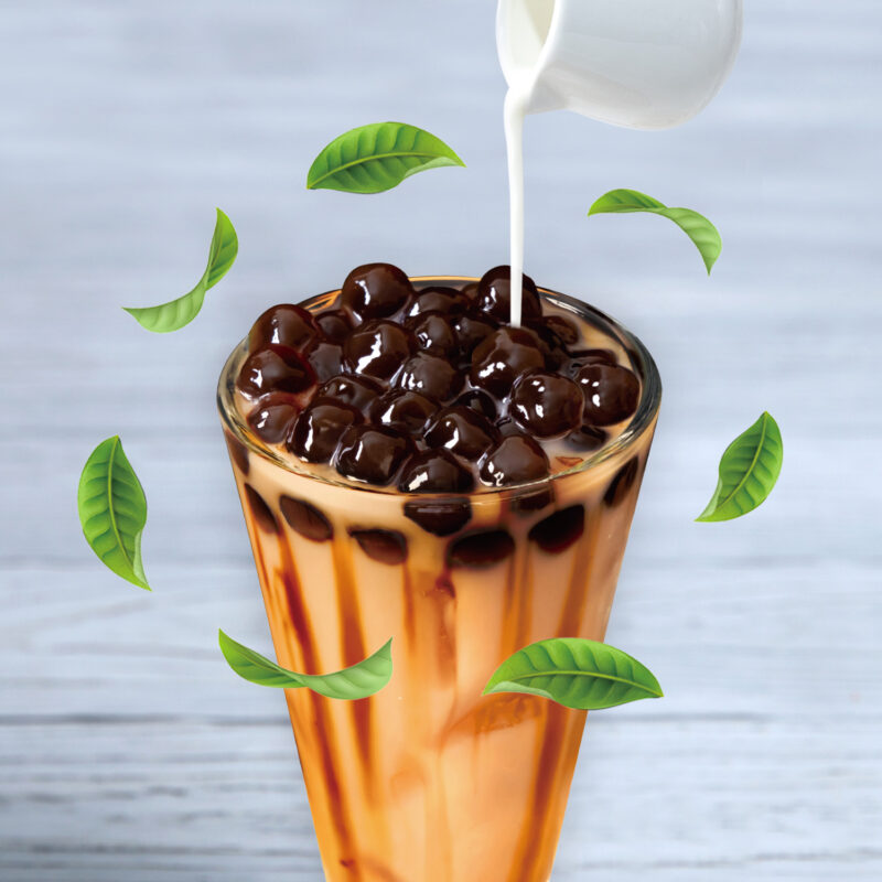 Instant Bubble Tea Kit - CARAMEL (5 Servings)：圖片 4