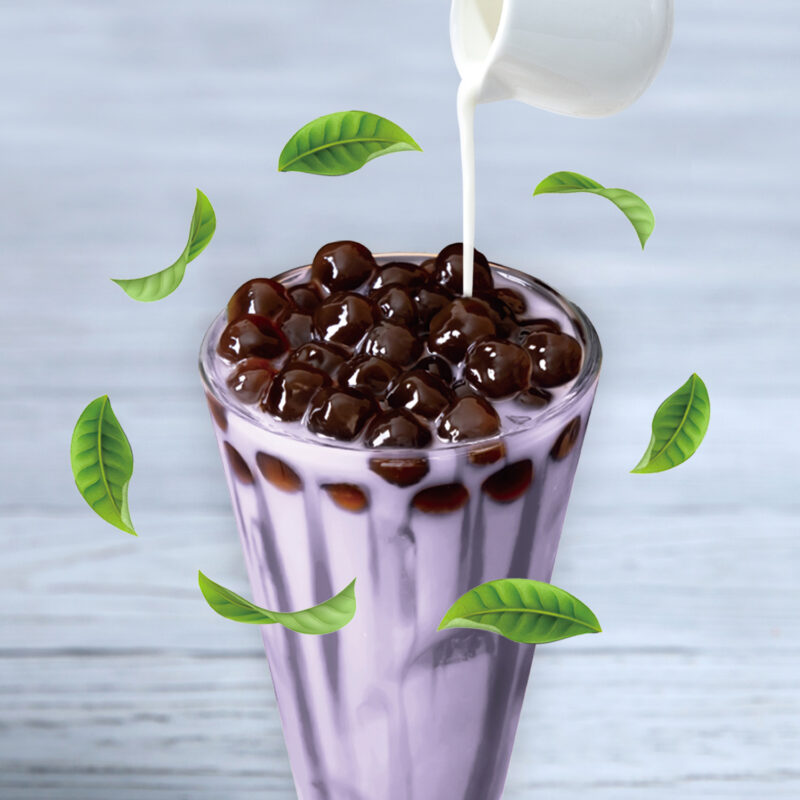 Instant Bubble Tea Kit - Taro (5 Servings)：圖片 4