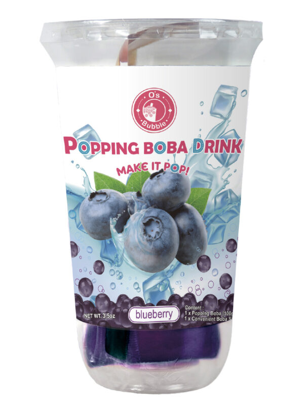 Popping Boba Cup - BLUEBERRY