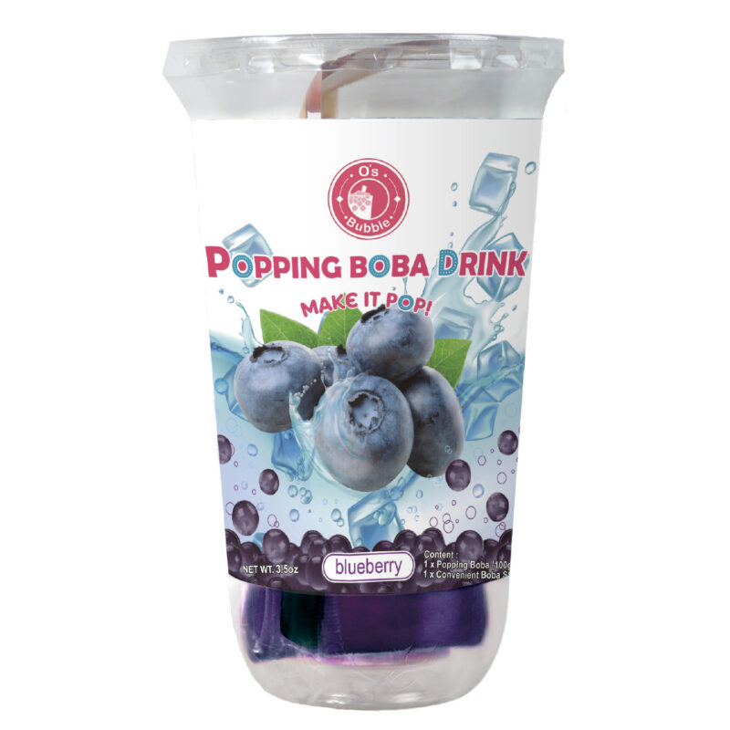 Popping Boba Cup - BLUEBERRY