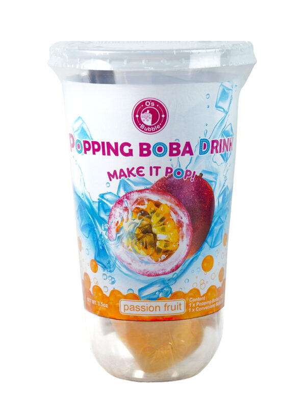 Popping Boba Cup - PASSIONFRUIT