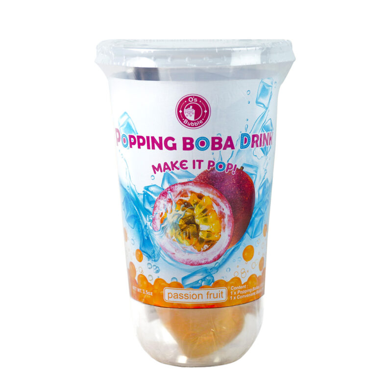 Popping Boba Cup - PASSIONFRUIT