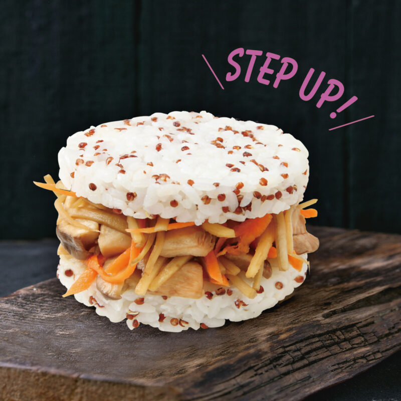 O'scallion Veggie Quinoa Rice Burger - BURDOCK (2 Servings)：圖片 8