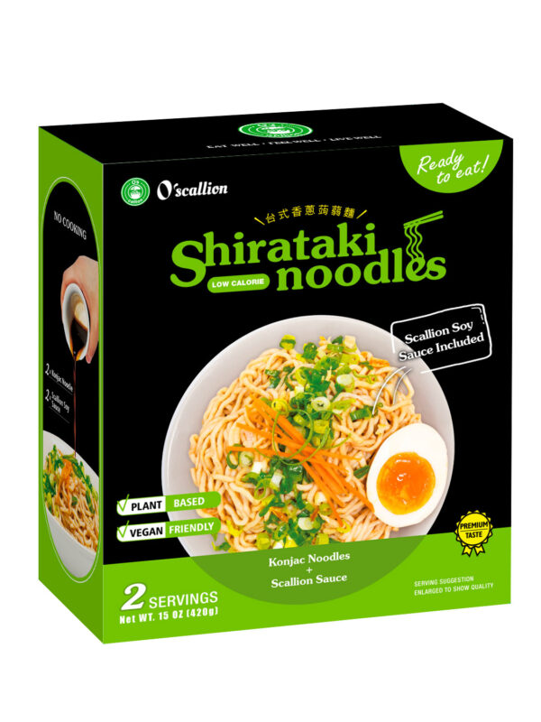 Konjac Noodle – Scallion Soy Sauce