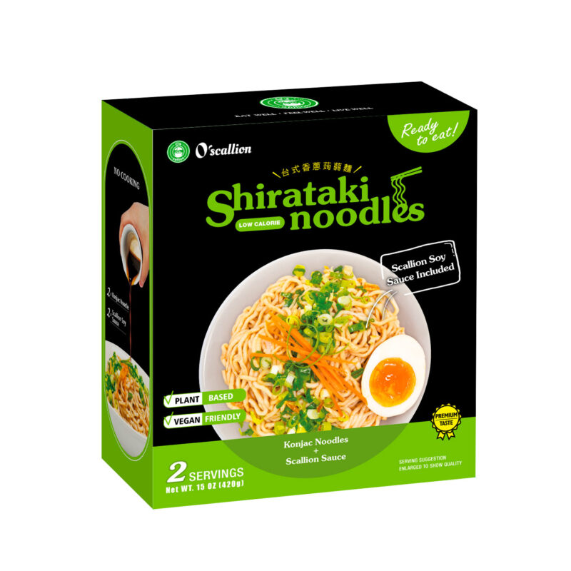 Konjac Noodle – Scallion Soy Sauce