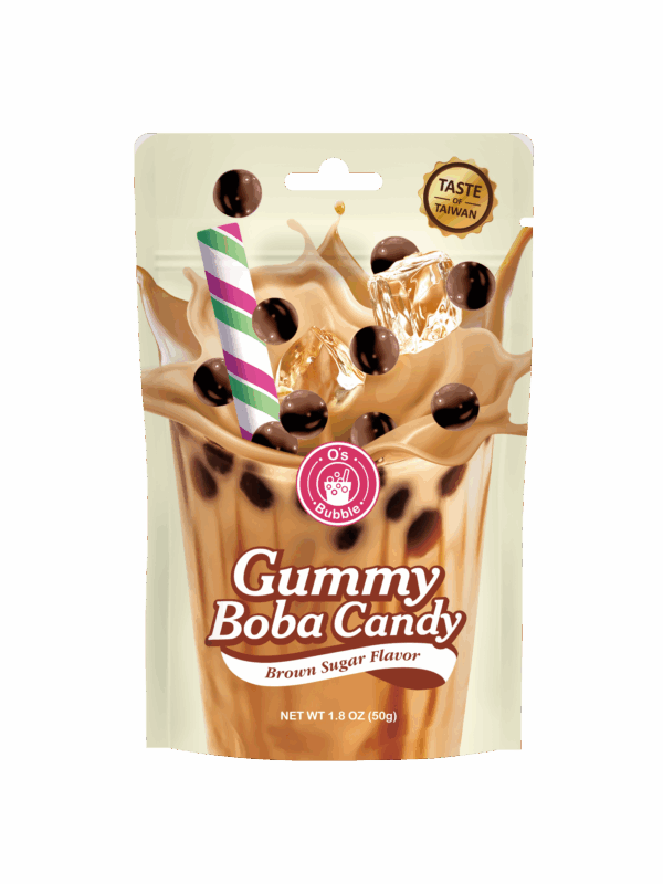 Gummy Boba Candy - BROWN SUGAR