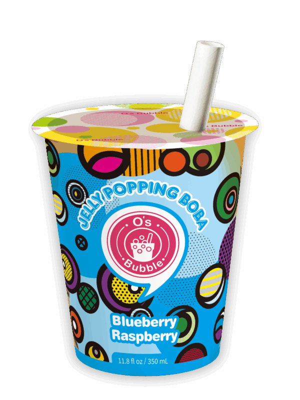 Jelly Popping Boba – Blueberry Raspberry