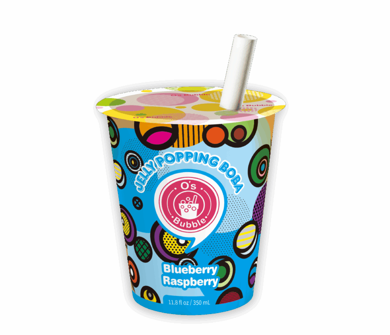 Jelly Popping Boba – Blueberry Raspberry